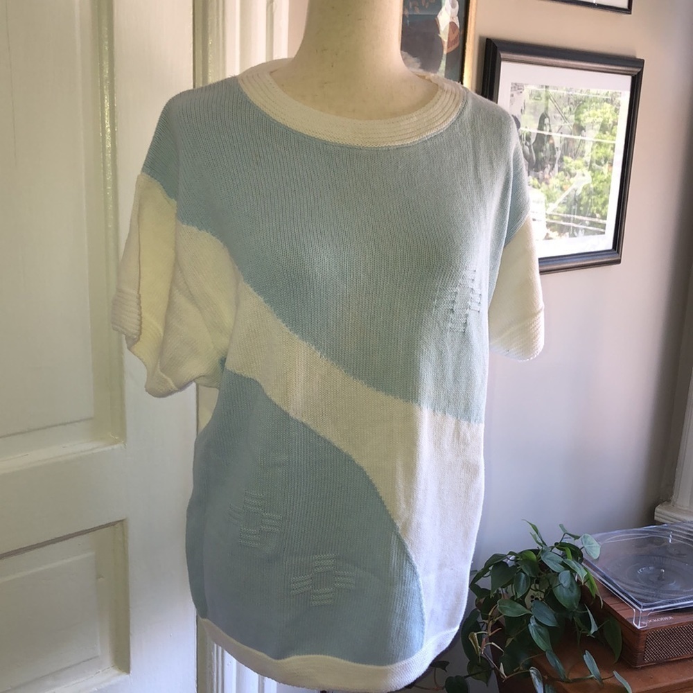 Vintage With Tags Aileen Too Short Sleeve Sweater